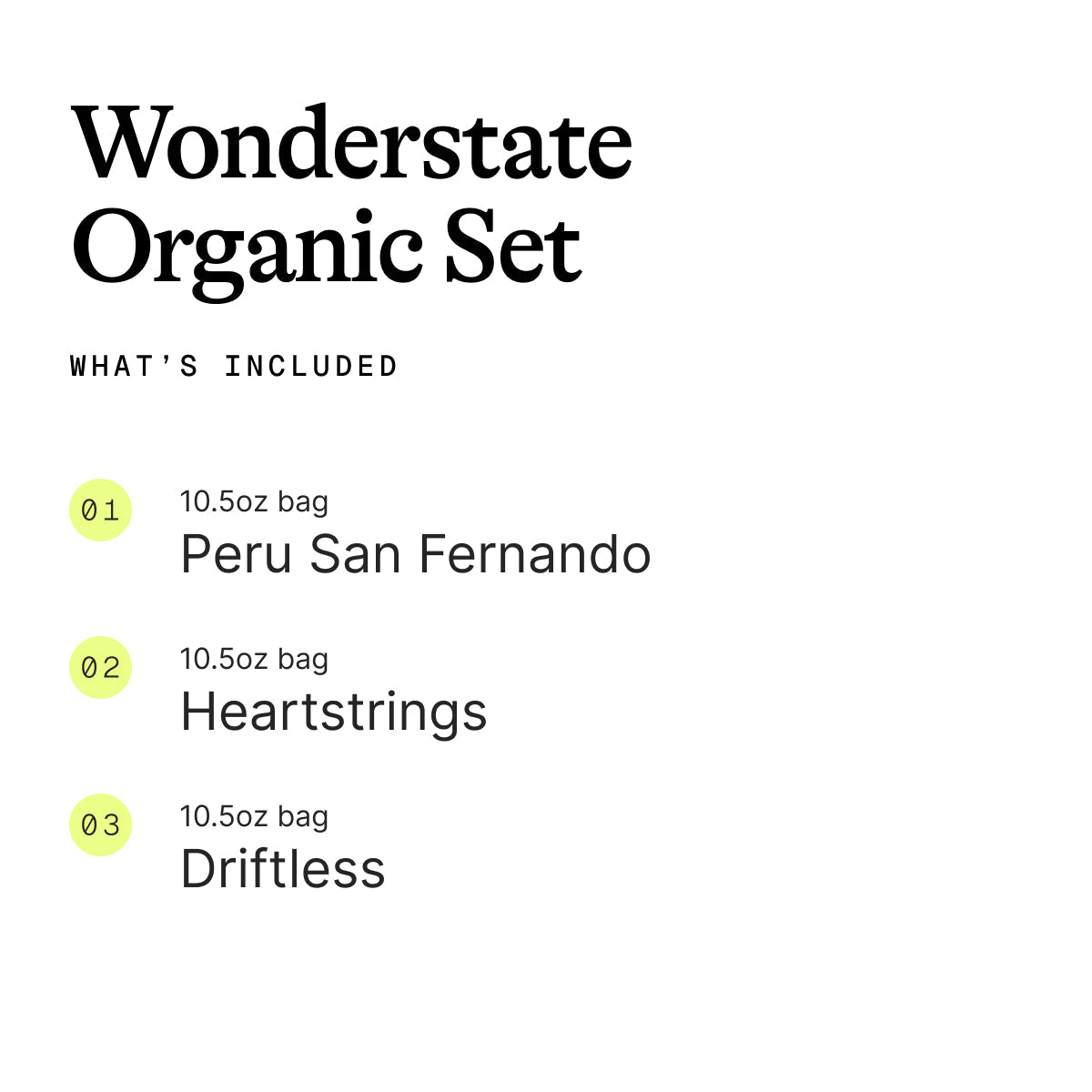 The Organic Set