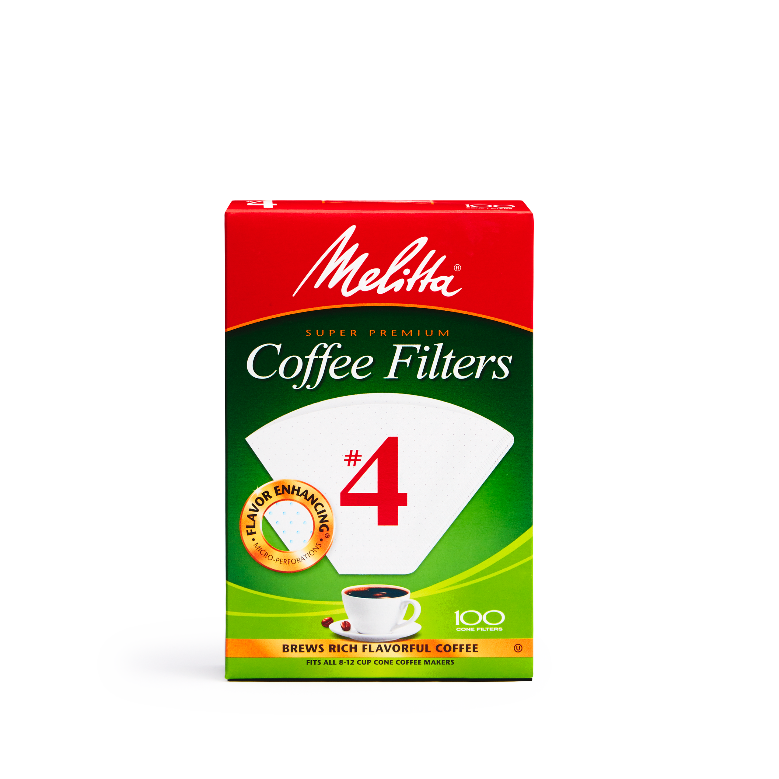 Melitta Coffee Filters - #4 White
